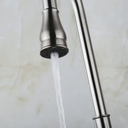 18" Contemporary Sink Faucet Pull-Out s pray Swivel Spout Dispenser Cover