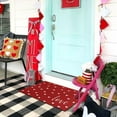 thumbnail image 2 of Valentines Day Door Mat,Valentines Red Love Heart Indoor Outdoor Non-Slip Doormat,Entryway Front Porch Valentine''s Day Welcome Mat for Entrance Decor,30" x 17", 2 of 6