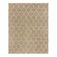 thumbnail image 3 of Unique Loom Trellis Shag Collection Area Rug - Ruby (7' 10" x 10' Rectangle Light Brown/Ivory), 3 of 11