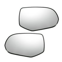 Unique Bargains 1 Pcs Pair Left Right Rearview Mirror Glass Replacement Heated White with Back Fit for Honda Odyssey 06-08