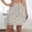 Gray, variant on Women's Linen Pencil Skirts Chiffon Pants Women Stretch Belt Skirt String Button Pockets White 2X