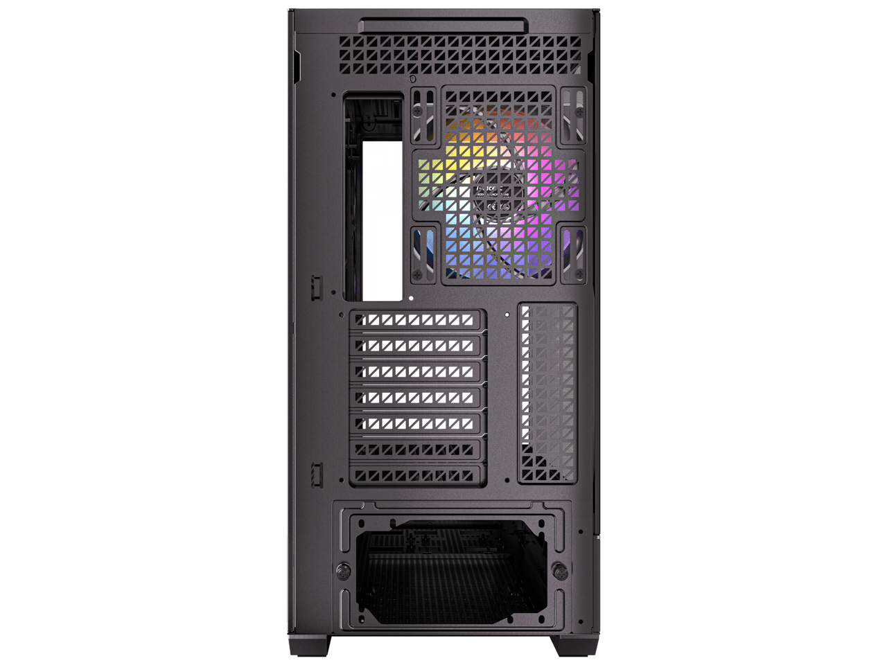 Antec C7 ARGB, RTX 40 GPU Support, 4 x 120mm ARGB PWM Fans Included, Vertical GPU Cooling, Type-C 10Gbps, Seamless Tempered Glass Front & Side Panels, 360mm Radiator Support, Mid-Tower E-ATX PC Case