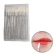 thumbnail image 4 of Pinceles de labios desechables oblicuos con contenedor para maquillaje de brillo labial para hombres negro, 4 of 9