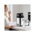 thumbnail image 1 of Water Distiller, 6L 1.6 Gallon Larger Pure Water Purifier Filter For Home Table Countertop, 900W Glass Pot Distilled Maker, Stainless Steel Interior Drinking Machine To Make Clean Waters, Silver, 1 of 10