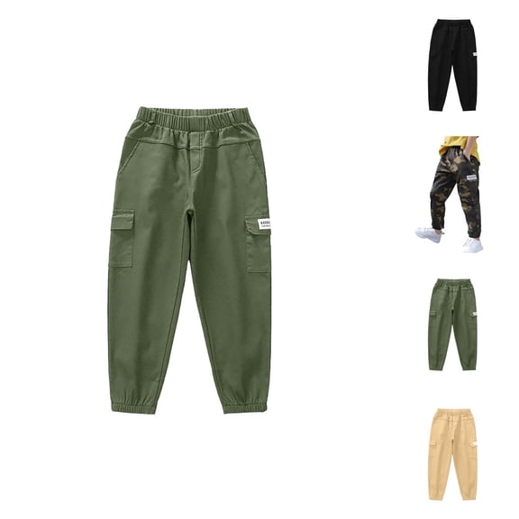 5t Pants Boys High Street Trend Distressed Denim Long Pants for Kids Youth Casual Jeans Big Boys Comfortable Daily Wear Spring Fall Retro Look Straight Fit Children Clothing