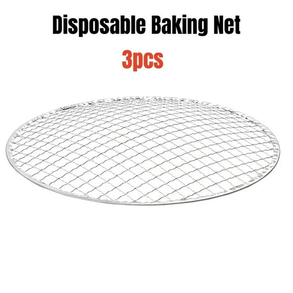 Portable Barbecue Grill Korean Charcoal Stove Stainless Steel Split BBQ Stove Round Non-stick Barbecue Rack For Outdoor Camping