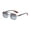 Silver Frame Tea Blue Lens, variant on Large Frame Sunglasses Fashion Eyewear with UV400 Protection Full Frame Sun Resistant Glasses for Women and Men Metal