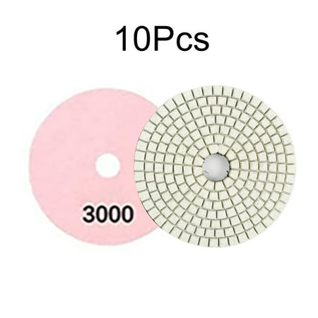 

BAMILL Diamond Polishing Pads 4inch Wet/Dry Granite Concrete Marble Glass Stone Sanding