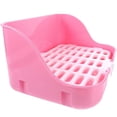 thumbnail image 2 of Bunny Pet Litter Box Rabbit Training Toilet Cage Toilet Tray Small Animals Litter Box, 2 of 4