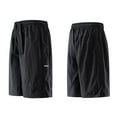 thumbnail image 5 of Mens Hiking Cargo Shorts Lightweight Quick Dry Drawstring Shorts Summer Beach Short Pants with Pockets, 5 of 5