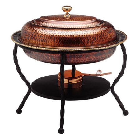 Old Dutch 841 Oval Antique Copper Chafing Dish
