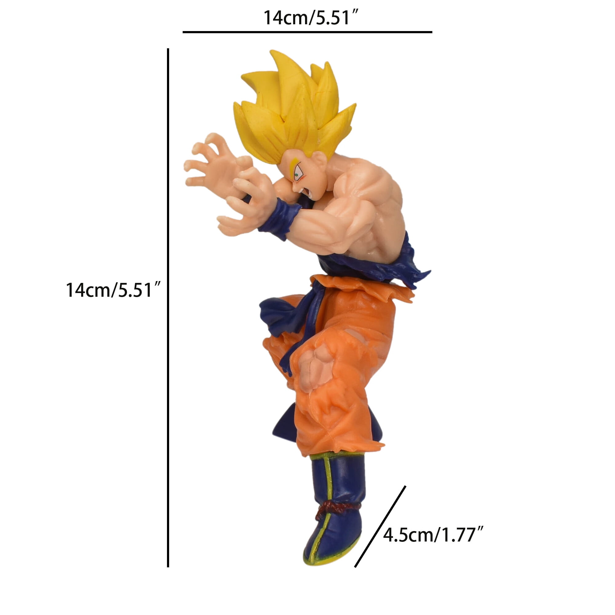 Chiue Dragon Z Action Figures Son Goku Kakarotto PVC Model 6.3