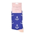 thumbnail image 2 of Miss Sparrow - Ladies Breathable Soft Novelty Bamboo Socks | Patterned Striped Polka Dot Socks, 2 of 2