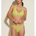 thumbnail image 3 of Cosabella Soire Confidence High Waist Bikini Panty (SOIRC0561),XL,Chakra Green, 3 of 4