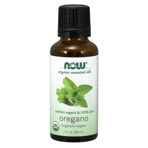 NOW Foods - 100% Pure & Organic Essential Oil Oregano - 1 fl