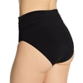 thumbnail image 3 of Coco Reef Womens Ruched High Waist Swim Bottom Separates, 3 of 4