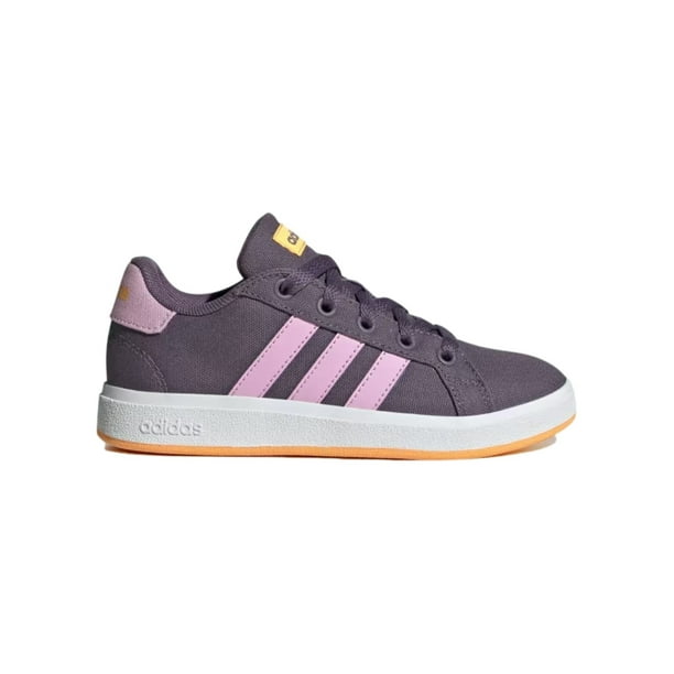 TENIS CASUAL ADIDAS GRAND COURT 2.0 MORADO ID7871 MUJER 24.5 CM Walmart en linea