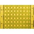 thumbnail image 1 of Ahgly Company Indoor Rectangle Abstract Yellow Modern Area Rugs, 4' x 6', 1 of 4