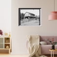 thumbnail image 3 of Historic Framed Print, Cottage of Geo. Moody, Harbor Beach, 17-7/8" x 21-7/8", 3 of 9