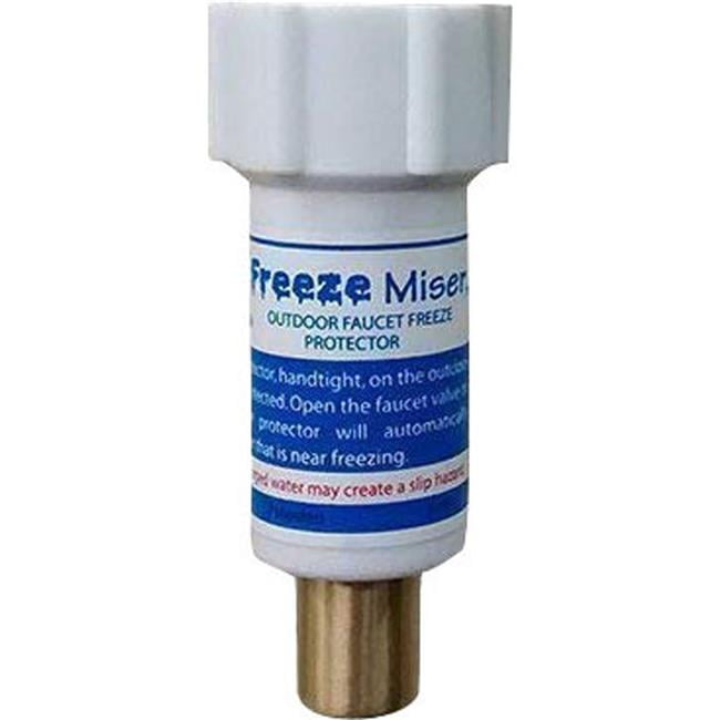 TM Outdoor Faucet Freeze Protector Protection Freeze Miser
