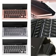 LYTiang Mini Portable Wireless Keyboard Aluminum Alloy Foldable ...