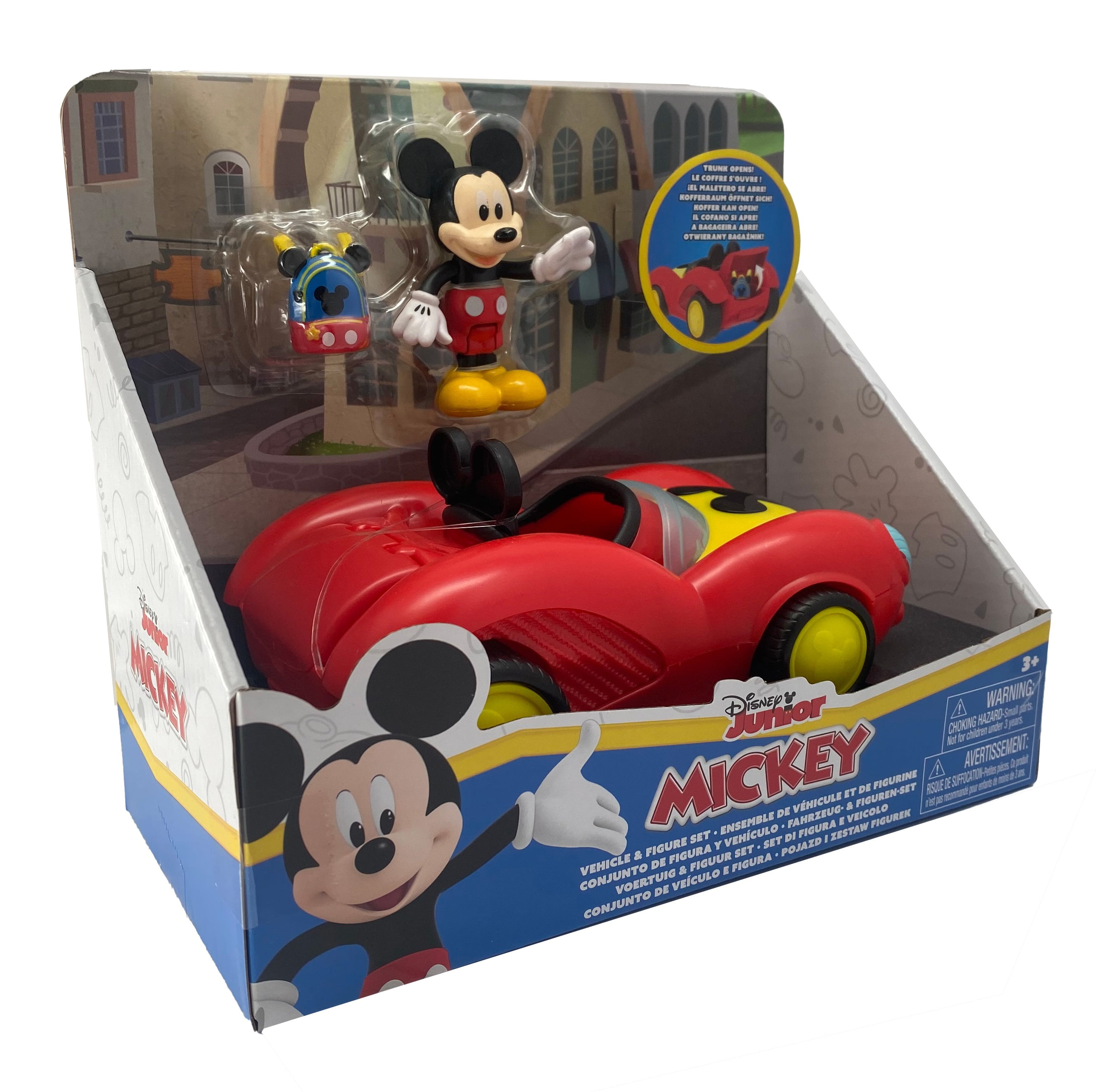 Mickey Mouse Disney Junior Funhouse Vehicle and Figure Set