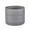 Gray, variant on Small Plastic | Indoor Desktop Planters | 3.7x3.7x3.1 Inch | White, Black, Gray | Non-Slip Base | Decorative Flower Pot