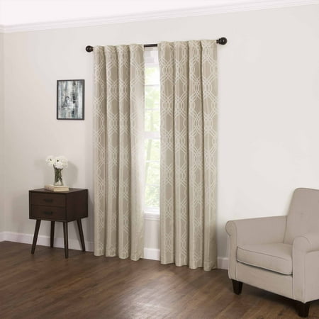 Sunham Home Fashions - Eclipse Zana Trellis Fashion Blackout Curtain Panel