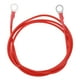 thumbnail image 1 of Cable de inversor de batería de 135 cm 12 AWG Cable de batería de 3/8" Cobre estañado Rojo OT Tipo 1 Pc, 1 of 1