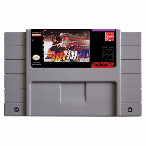 SNES Games Cartridge Super Slap Shot
