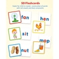 thumbnail image 3 of Juguete educativo Coogam de madera para leer vocales cortas, 3 of 7