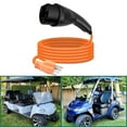 thumbnail image 3 of 10 Foot Charging Cord 3 Prong 120V Replacement ST031016PT For Electric Club Carts Plugs and Play Installation, 3 of 10