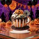 thumbnail image 1 of Banderas de Mesa para Halloween y Navidad, Adornos Decorativos de Acrílico 2D Planos para Mesa., 1 of 7