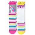 thumbnail image 2 of Jefferies Socks Girl's Unicorn Rainbow Stripe Knee High Socks 2 Pair Pack, 2 of 6