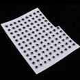 thumbnail image 3 of 100 Pcs Yeux Holographiques Auto-Adhésifs 3D, 8mm, 3 of 8