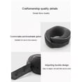 thumbnail image 5 of Almohada de viaje para el cuello, almohada con soporte para la barbilla, espuma viscoelástica pura ajustable, nuevo diseño ergonómico, suave, la mejor almohada envolvente para el cuello comp, 5 of 5