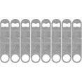 thumbnail image 1 of Heavy Duty Stainless Steel Flat Bottle Opener, Beer Corkscrew For Kitchen, Bar Or Restaurant (silver) (8pcs), 1 of 4