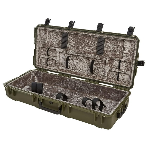 SKB Hard Large Plush Storage Case Archery Bow Arrow Parallel Limb iSeries REV2, Green