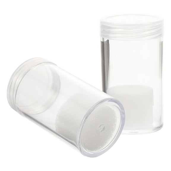 2 Pcs Coin Holder Coins Half Dollar Coin Tube Coin Change Organizer Coin Storage Tubes Coin Collecting Holder
