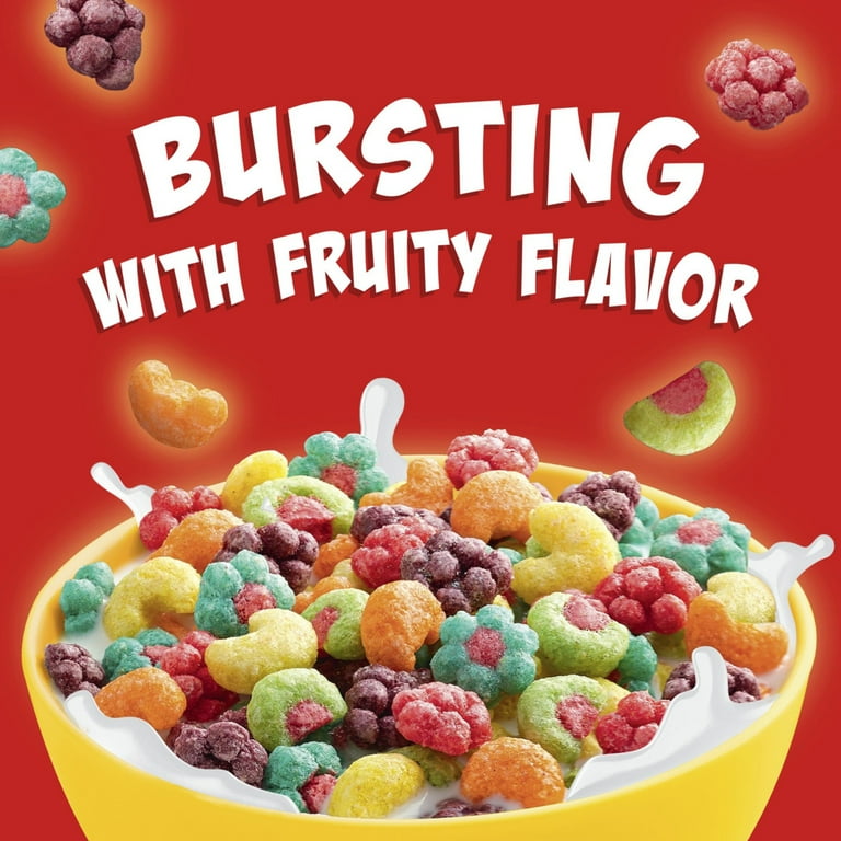 Trix Fruity Breakfast Cereal, 6 Fruity Shapes, Whole Grain, 10.7 OZ 