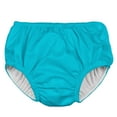 thumbnail image 2 of i play Baby and Toddler Snap Reusable Swim Diaper - Aqua and Coral Reef - 2 Pack, 2 of 7