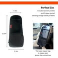 thumbnail image 2 of Luckybay Car Seat Side Organizer, Updated Auto Seat Storage Hanging Bag with Two Pockets, Phones, Drink, Sunglass, Stuff Holder with Two Pockets for Cars, SUVs, Trucks (Update Black, 2 Pack), 2 of 7