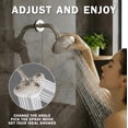thumbnail image 3 of Aqua Elegante High Flow Shower Head for Bathroom Showers - 2.5 GPM - Brushed Nickel, 3 of 8