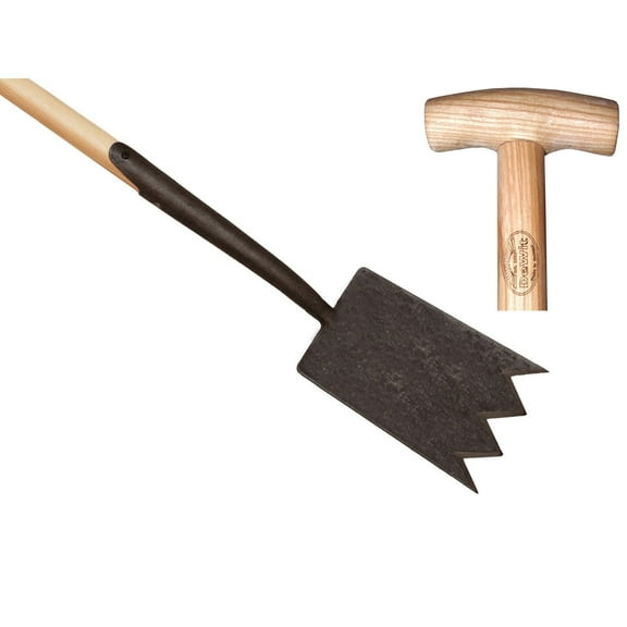 DeWit Shark Tooth Forged Garden Spade