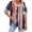 Orange, variant on Dvprdro Plus Size V Neck Short Sleeve T Shirts Loose Fit Floral Casual Summer Tops