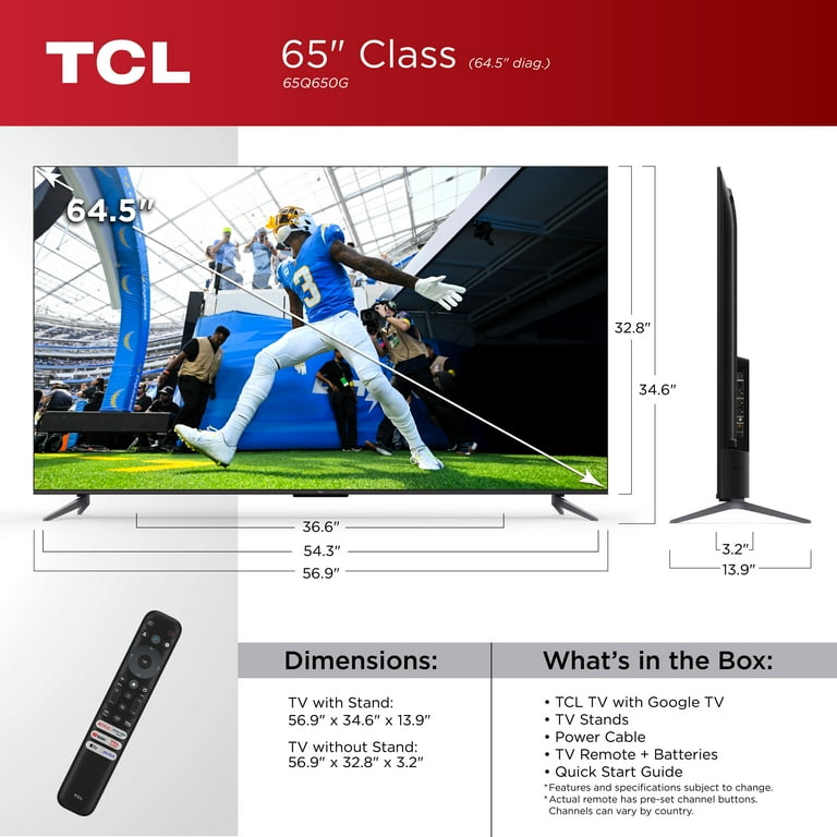 Customer Reviews: TCL 65