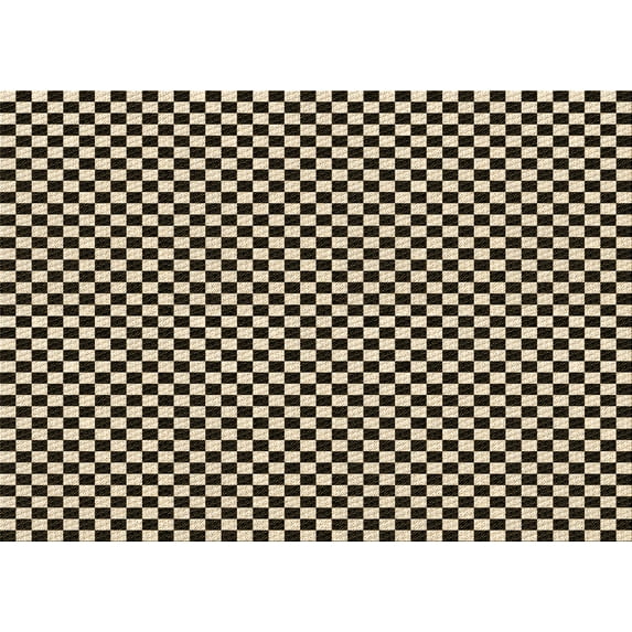 Ahgly Company Indoor Rectangle Patterned Midnight Gray Area Rugs, 6' x 9'