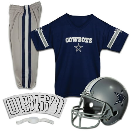 Franklin Sports NFL Dallas Cowboys Youth Licensed Deluxe Uniform Set, Small