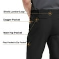 thumbnail image 4 of Men's Cargo Pants Pro 32" Inseam Tactical Pants for Men Water Resistant with Cargo Pockets, 4 of 7
