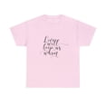 thumbnail image 2 of Unisex Heavy Christmas Valentine Cotton Love Will Keep Us Warm T-Shirt, 2 of 10